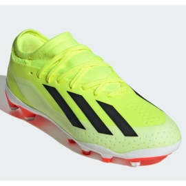 Chaussures Adidas X Crazyfast League Ll Mg Jr IF0683 jaune 3
