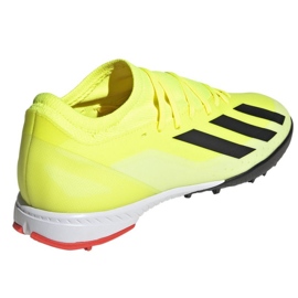 Chaussures Adidas X Crazyfast League Tf M IF0698 jaune 3