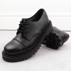Gregor M GRE1206B bottes en cuir, noir le noir 4