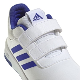 Chaussures Adidas Tensaur Hook and Loop H06307 blanche 4