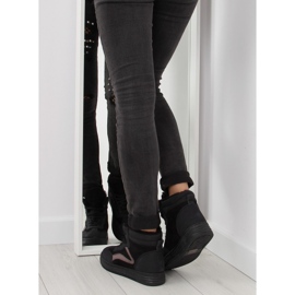 Baskets isolées noires BOK-1103 noir le noir 1