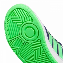Chaussures Adidas Hoops 3.0 Jr IG3829 vert 4