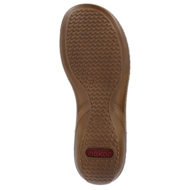 Sandales métalliques confortables Rieker W RKR673 12