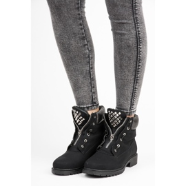 Bestelle Trappeurs avec jets noir 2