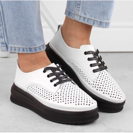 Chaussures ajourées Artiker W 54C1708 HBH70B blanche 3