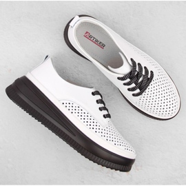 Chaussures ajourées Artiker W 54C1708 HBH70B blanche 7