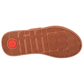 Tongs FitFlop F-Mode FW4-592 brun 3