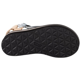 Sandales universelles Teva W Flatform W 1008844-UNW multicolore 3