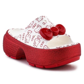 Crocs Hello Kitty Stomp Slide Blanc W 209815-100 tongs blanche 5