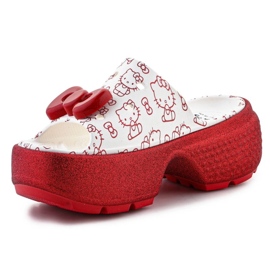 Crocs Hello Kitty Stomp Slide Blanc W 209815-100 tongs blanche 7