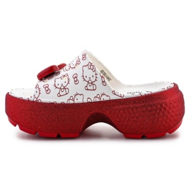 Crocs Hello Kitty Stomp Slide Blanc W 209815-100 tongs blanche 8