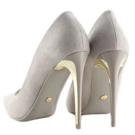 Daim talon doré LE-08 Gris 3