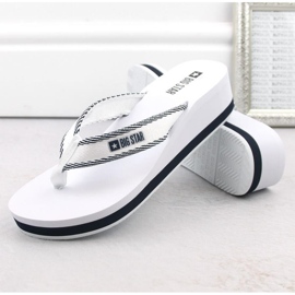 Big Star W NN274A726 tongs compensées blanche 3
