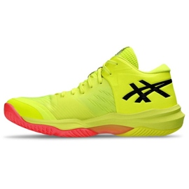Chaussures de volley-ball Asics Sky Elite Ff Mt 3 Paris M 1051A084750 jaune 3