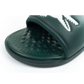 Lacoste Tongs Croco Dualiste 202D2 743CMA00202D2 vert 5