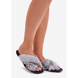 Chaussons Fourrure Femme Inblu 6800006D Gris 1 Chaussons Fourrure Femme Inblu 6800006D Gris 1