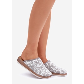 Inblu Pantoufles Brillantes Pour Femmes CT000028 Gris 1
