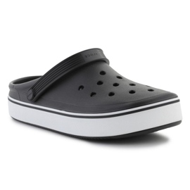 Crocs Of Court Clog 208371-001 tongs le noir le noir 3