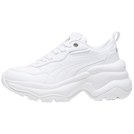 Puma Cilia Chaussures compensées 393915 02 blanche 4