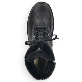 Rieker Bottes isolées en cuir Remonte W RKR629B noir le noir 10