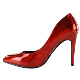 Pin's Métallique Hologramme Rouge 2