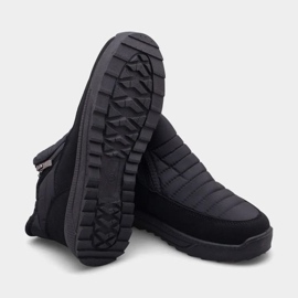 Bottes de neige d'hiver Progress PROGJ-21-21 le noir 3