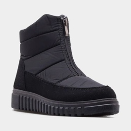 Bottes de neige d'hiver Progress PROGJ-23-204 le noir 4