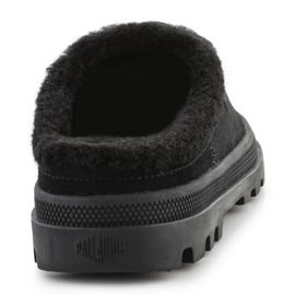 Palladium Palladune Mule Chaussons chauds 74337-008-M le noir 4