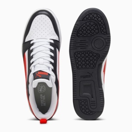 Puma Rebound v6 Chaussures basses 392328-04 blanche 5