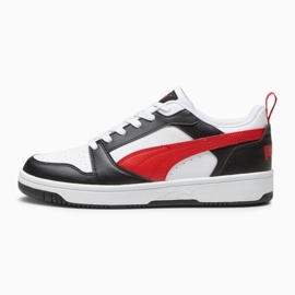 Puma Rebound v6 Chaussures basses 392328-04 blanche 7