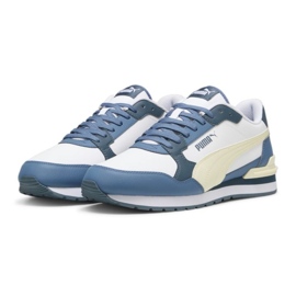Chaussures Puma St Runner v4 L 399068-03 blanche 4