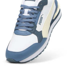 Chaussures Puma St Runner v4 L 399068-03 blanche 5