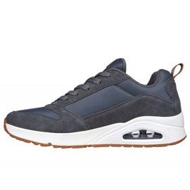 Skechers Uno Stacre baskets 52468-CHAR bleu 4
