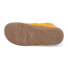 Bottes d'hiver isolées Froddo avec Velcro (G2110113-7) jaune 3