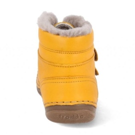 Bottes d'hiver isolées Froddo avec Velcro (G2110113-7) jaune 6