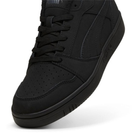 Puma Baskets Rebound v6 Low Nubuck 397475-03 noir le noir 3