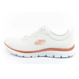 Skechers Flex Appeal 4.0 Brillant Voir les chaussures 149303/WTRG blanc 1
