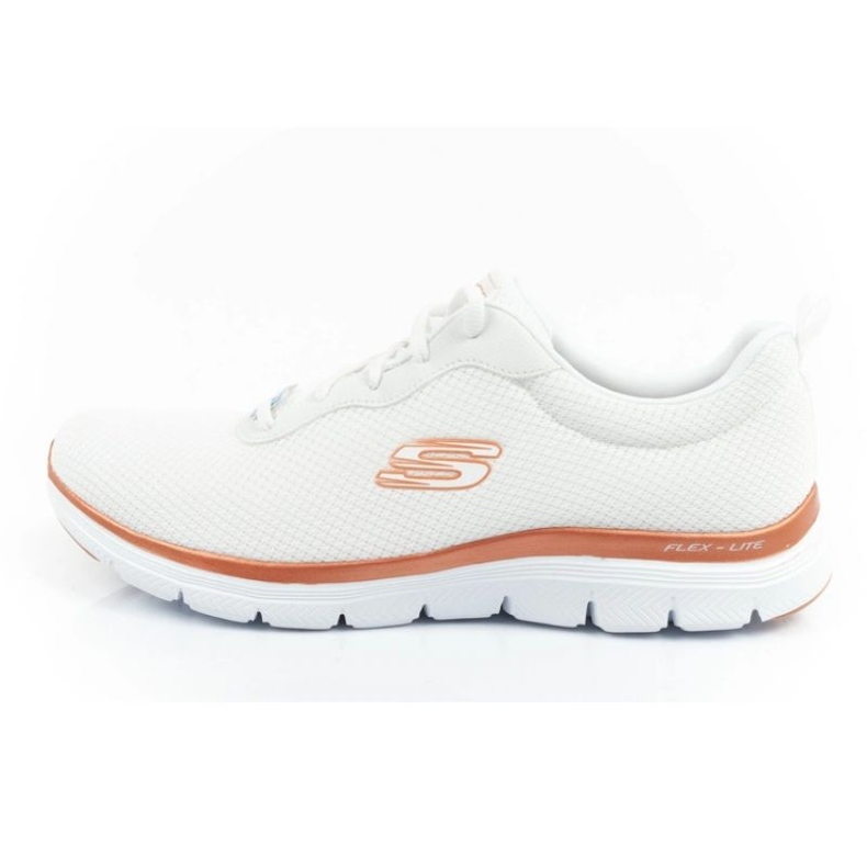 Skechers Flex Appeal 4.0 Brillant Voir les chaussures 149303/WTRG blanche 1
