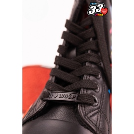 Baskets officielles pour hommes Big Star x Wośp RR174651 noir 1