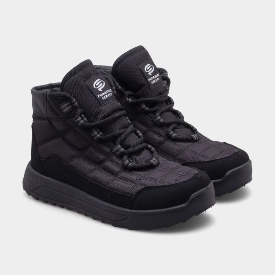 Les bottes de neige d'hiver des femmes progressent progj 24-152 noir 2