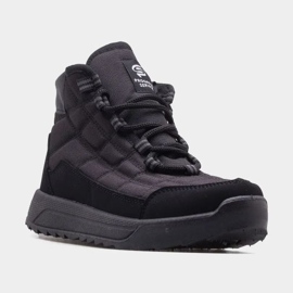 Les bottes de neige d'hiver des femmes progressent progj 24-152 noir 4