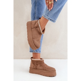 Step in style Bottes de neige Modèle Heslania HY877-2 Marron - Entrez avec style brun 2