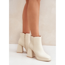Step in style Bottes Modèle Selarae LQ-48 Beige Clair - Entrez avec style 2