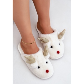 Step in style Chaussons Modèle Asielle YL-54 Blanc - Entrez avec style blanche 2