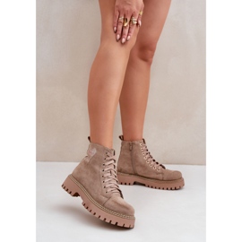 Step in style Bottes Modèle Nariri 9568A-2 Beige Foncé - Entrez avec style 1