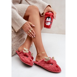 Step in style Chaussons Modèle Asielle YL-54 Corail - Entrez avec style rouge 1
