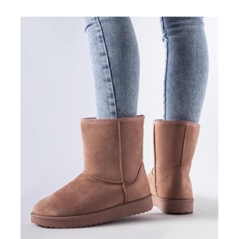 Bottes de neige classiques isolées roses Libero - Solea 1