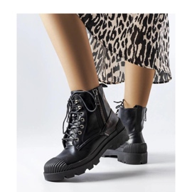Chevaux de trait noirs pour femmes Shell - Solea le noir 2