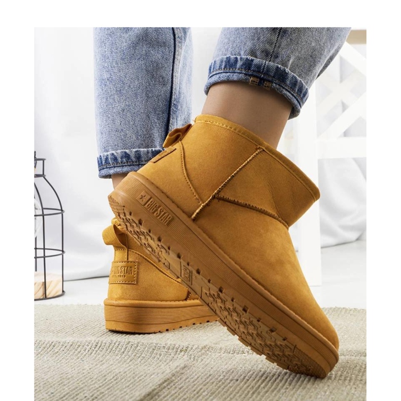 Bottes de neige femme marron Big Star KK274289-802 - Solea brun 1