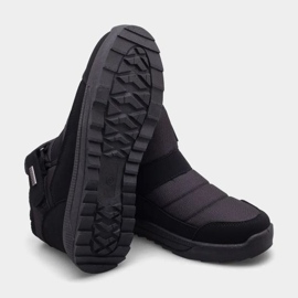 Bottes de neige d'hiver Progress PROGJ-22-153 le noir 3